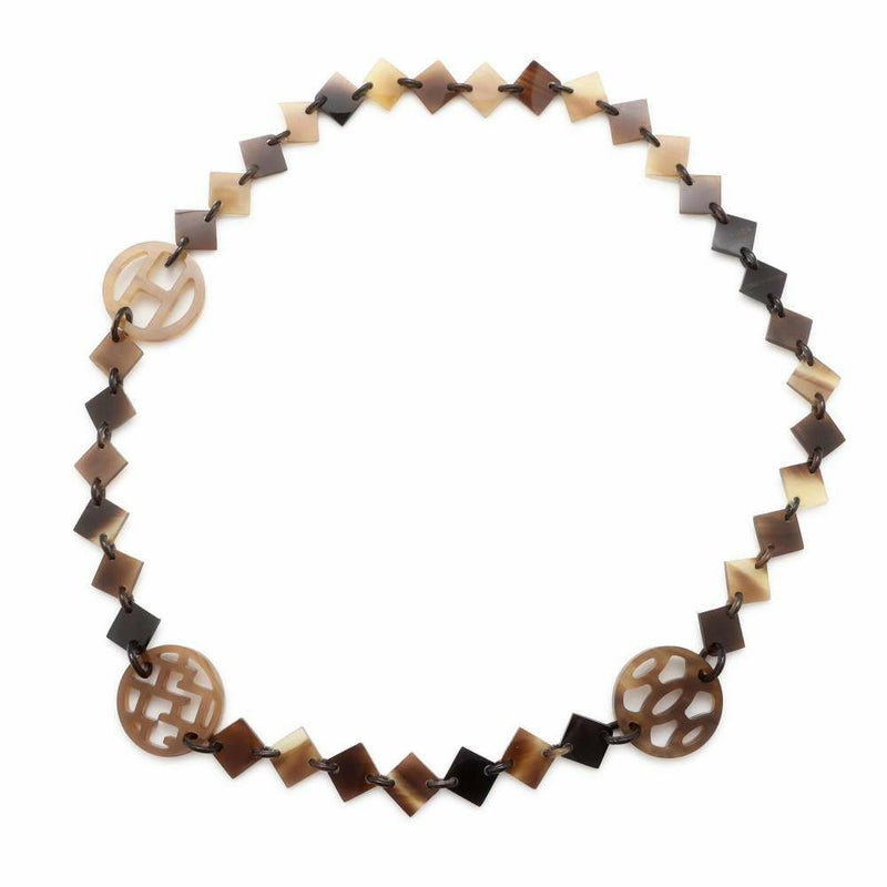 エルメス ネックレス Diva ディーヴァ バッファローホーン 水牛 HERMES アクセサリー