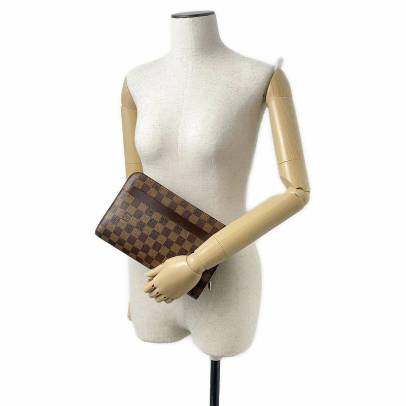 ルイヴィトン セカンドバッグ ダミエ・エベヌ サンルイ N51993 LOUIS VUITTON クラッチバッグ