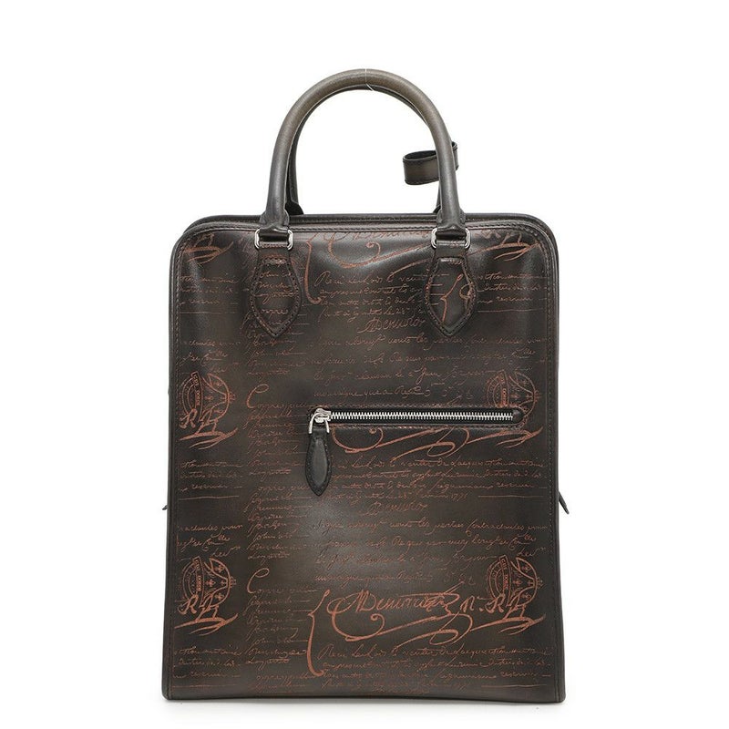 ベルルッティ リュック カリグラフィ プルミエ ジュール スクリット バックパック パティーヌ Berluti 2wayトートバッグ