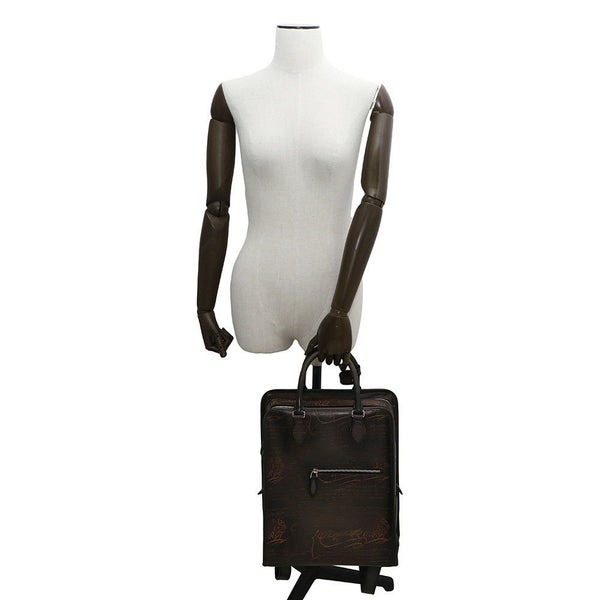 ベルルッティ リュック カリグラフィ プルミエ ジュール スクリット バックパック パティーヌ Berluti 2wayトートバッグ