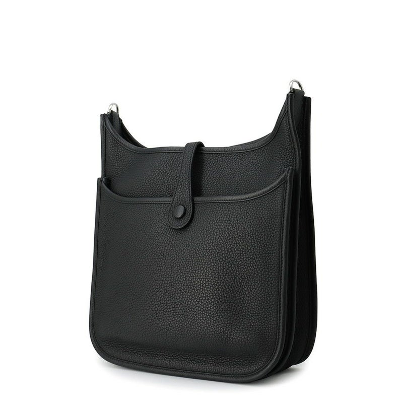 エルメス ショルダーバッグ エブリン3 PM ブラック/シルバー金具 トリヨンクレマンス U刻印 黒