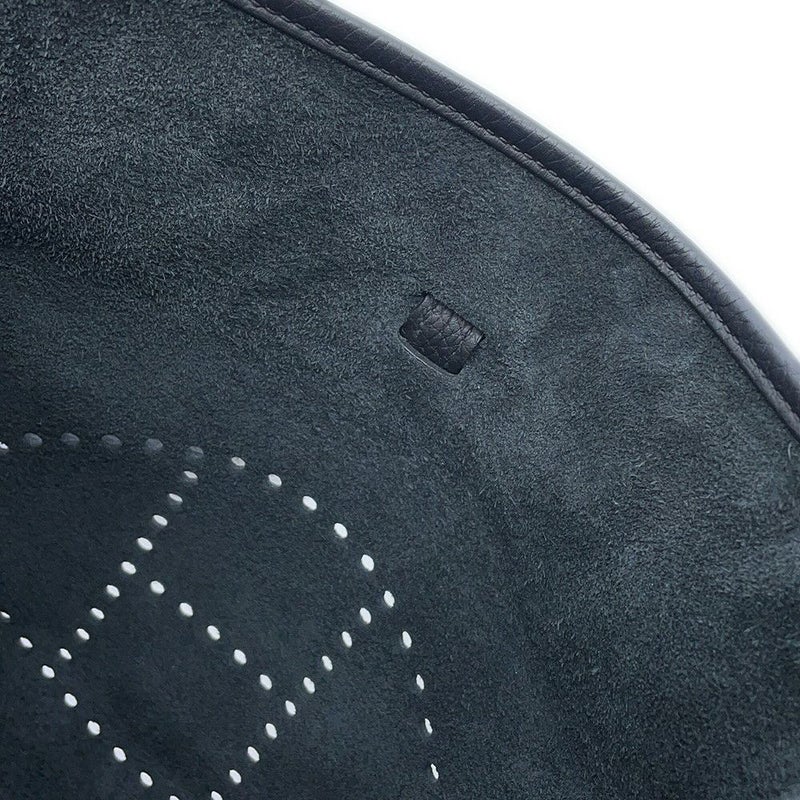 エルメス ショルダーバッグ エブリン3 PM ブラック/シルバー金具 トリヨンクレマンス U刻印 黒