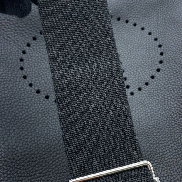 エルメス ショルダーバッグ エブリン3 PM ブラック/シルバー金具 トリヨンクレマンス U刻印 黒