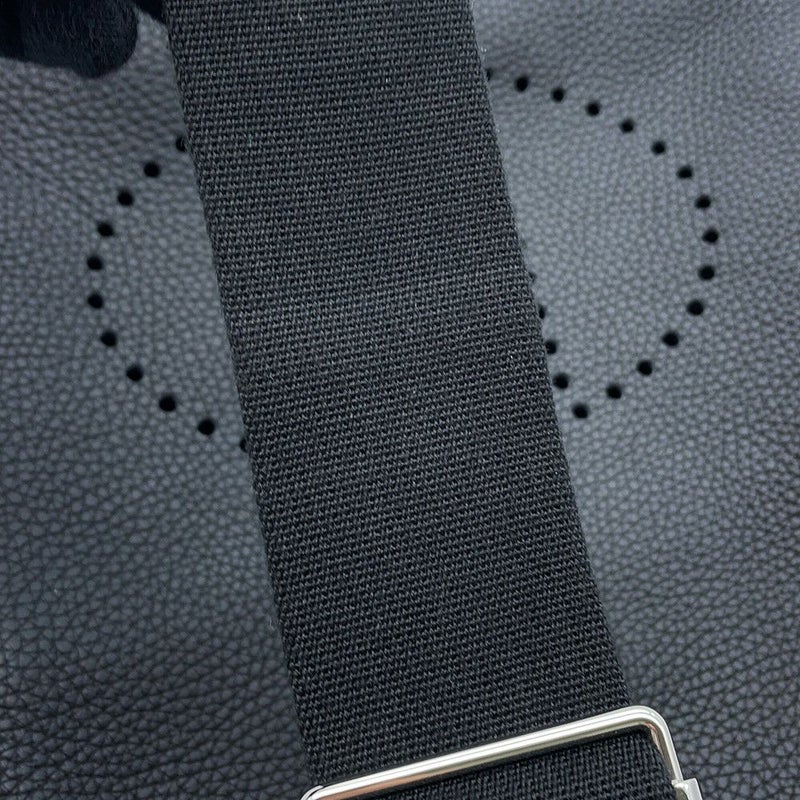 エルメス ショルダーバッグ エブリン3 PM ブラック/シルバー金具 トリヨンクレマンス U刻印 黒