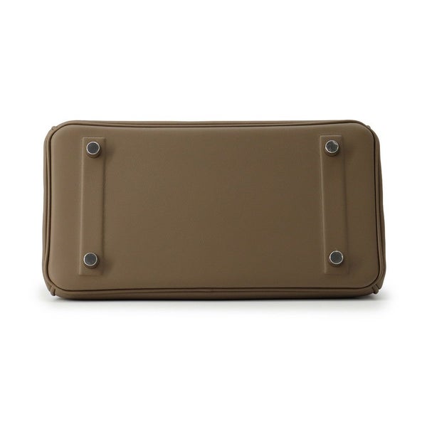 エルメス バーキン25 シャドウ エトゥープ/シルバー金具 スイフト W刻印 HERMES Birkin ハンドバッグ