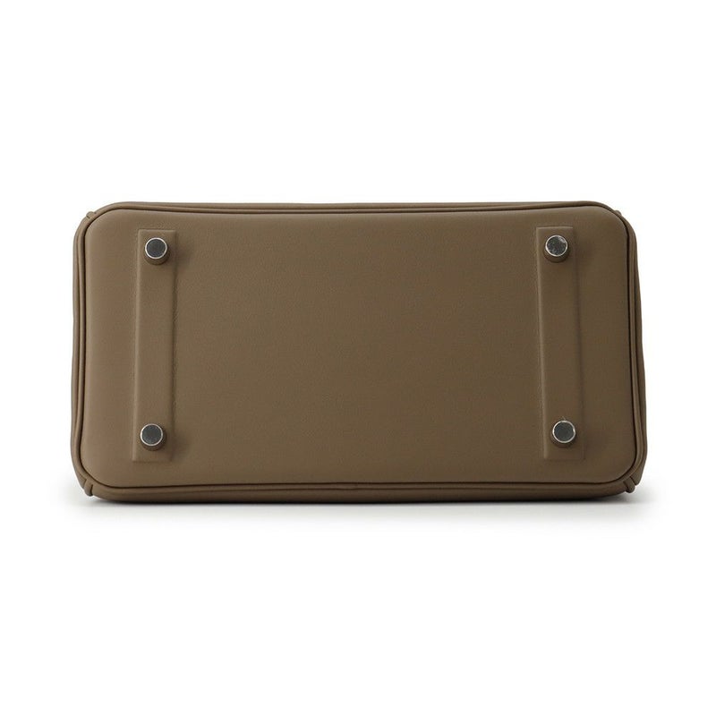 エルメス バーキン25 シャドウ エトゥープ/シルバー金具 スイフト W刻印 HERMES Birkin ハンドバッグ