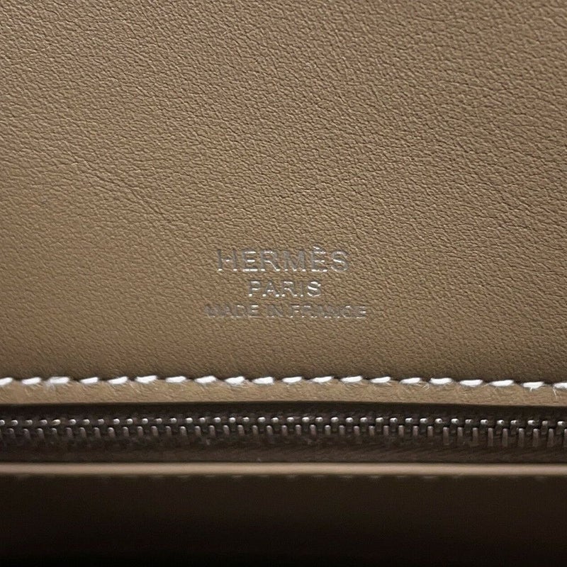 エルメス バーキン25 シャドウ エトゥープ/シルバー金具 スイフト W刻印 HERMES Birkin ハンドバッグ