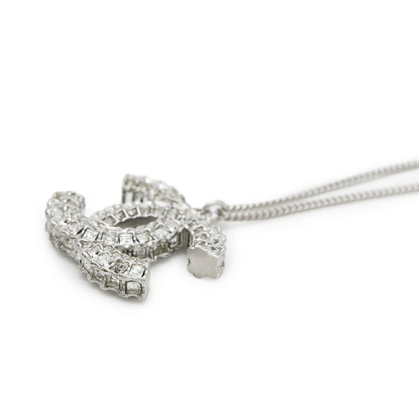 シャネル ネックレス ココマーク ラインストーン B11 C CHANEL アクセサリー