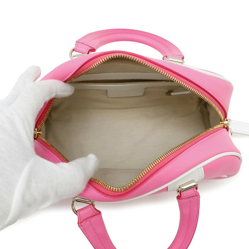 ディオール ハンドバッグ ヴァイブ VIBE スモール ボーリングバッグ レザー M6209OOBR 2wayショルダー セール品