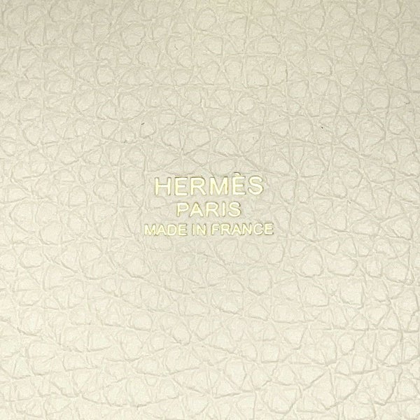 エルメス ハンドバッグ ピコタンロックPM ベトン/ゴールド金具 トリヨンクレマンス W刻印 HERMES トートバッグ