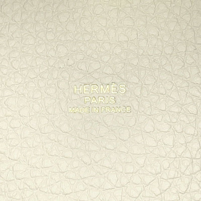 エルメス ハンドバッグ ピコタンロックPM ベトン/ゴールド金具 トリヨンクレマンス W刻印 HERMES トートバッグ