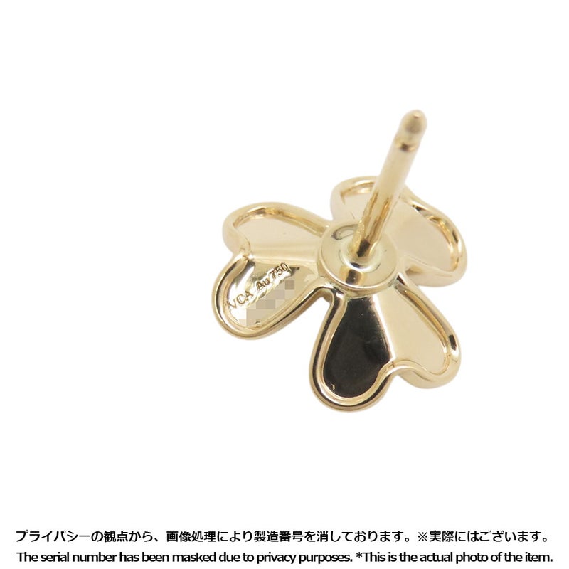 ヴァンクリ ピアス フリヴォル ミニモデル ダイヤモンド 2P 計0.1ct K18YGイエローゴールド VCARPJMN00