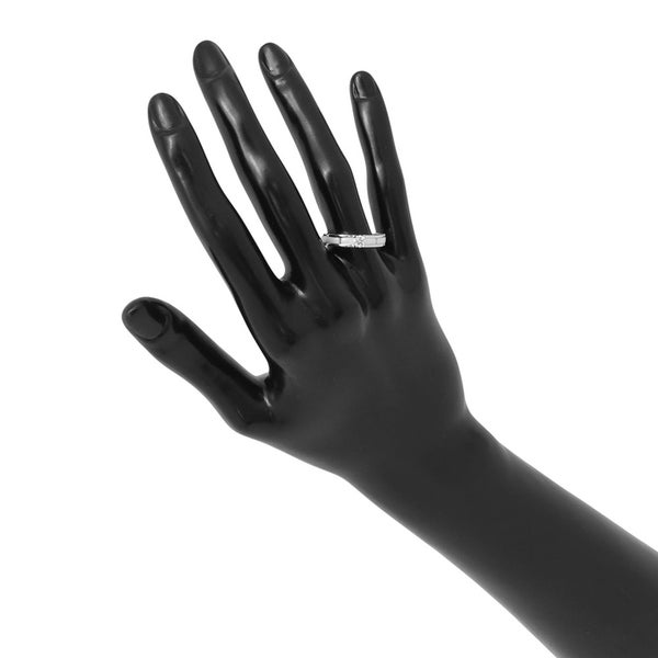 シャネル リング ウルトラ コレクション ダイヤモンド 1P K18WG/ホワイトセラミック サイズ53 J3094 CHANEL