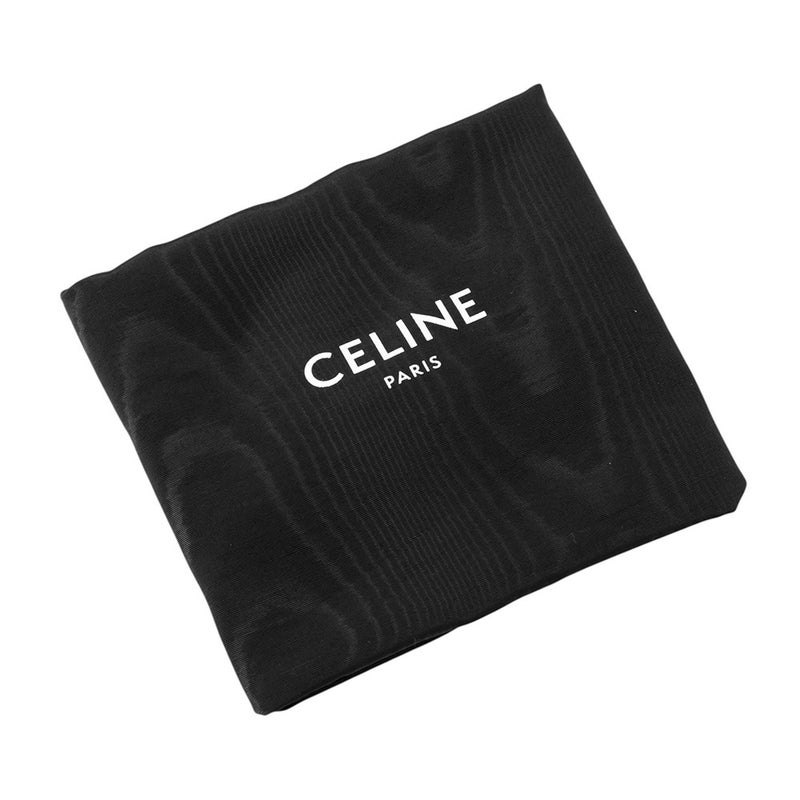 セリーヌ ショルダーバッグ ミディアム フォルコ トリオンフ PVC/カーフレザー 191502 CELINE バッグ 白