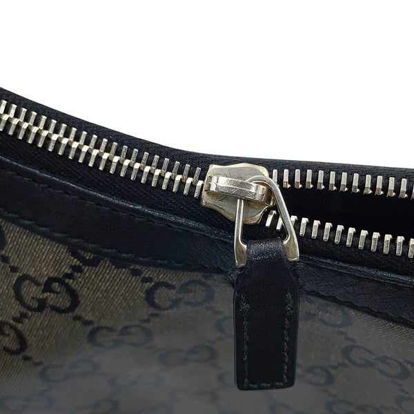 グッチ ショルダーバッグ GGクリスタル PVC レザー 181092 GUCCI バッグ 黒