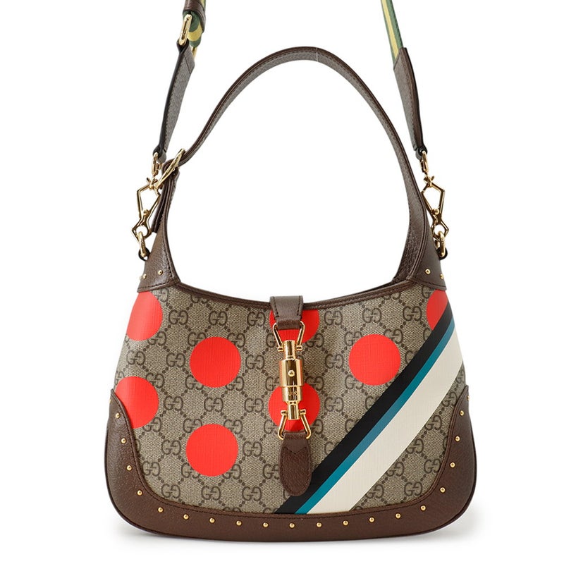 グッチ ショルダーバッグ ジャッキー 1961 スモール GGスプリーム レザー 678843 GUCCI 2way
