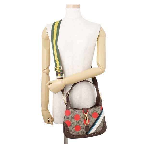 グッチ ショルダーバッグ ジャッキー 1961 スモール GGスプリーム レザー 678843 GUCCI 2way