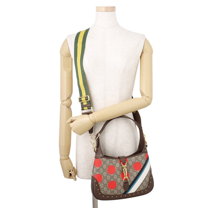 グッチ ショルダーバッグ ジャッキー 1961 スモール GGスプリーム レザー 678843 GUCCI 2way