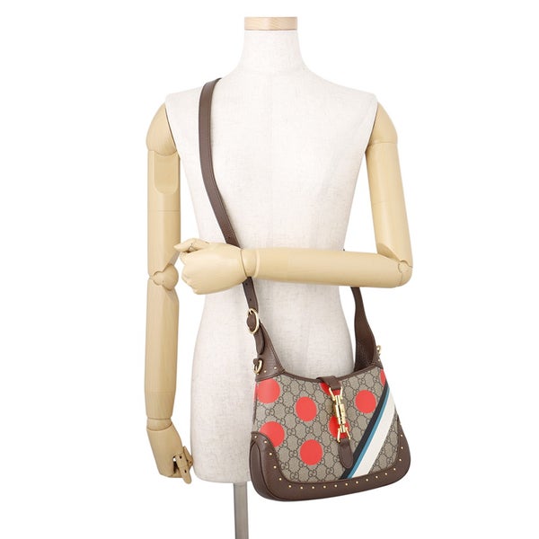グッチ ショルダーバッグ ジャッキー 1961 スモール GGスプリーム レザー 678843 GUCCI 2way