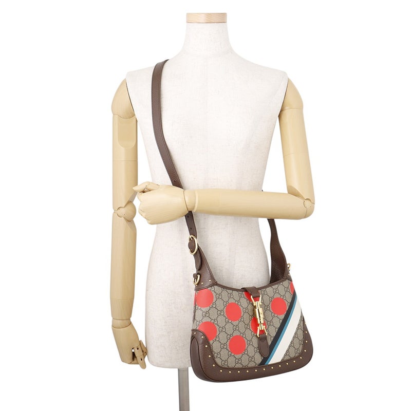 グッチ ショルダーバッグ ジャッキー 1961 スモール GGスプリーム レザー 678843 GUCCI 2way