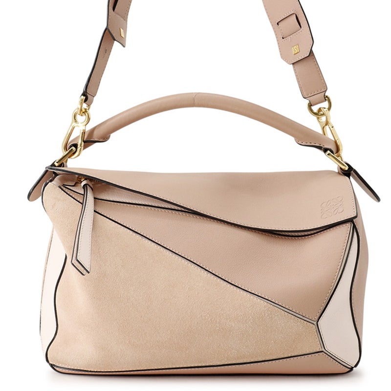 ロエベ ハンドバッグ パズルバッグ ミディアム カーフレザー LOEWE 2wayショルダーバッグ