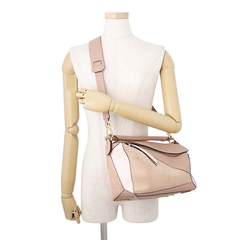 ロエベ ハンドバッグ パズルバッグ ミディアム カーフレザー LOEWE 2wayショルダーバッグ