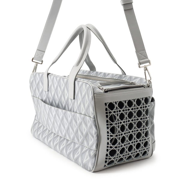 クリスチャン・ディオール ペットキャリーバッグ ヒットザロード PVC レザー 1ESDU035CDP_H42E Christian Dior