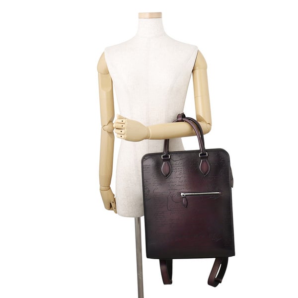 ベルルッティ リュック プルミエジュール スクリットレザー Berluti 2way メンズ