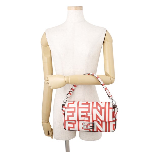 フェンディ ハンドバッグ バゲット ミディアム マーク・ジェイコブス コラボ 8BR600 FENDI バッグ 白