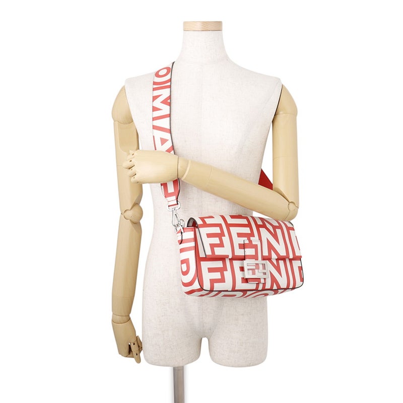 フェンディ ハンドバッグ バゲット ミディアム マーク・ジェイコブス コラボ 8BR600 FENDI バッグ 白