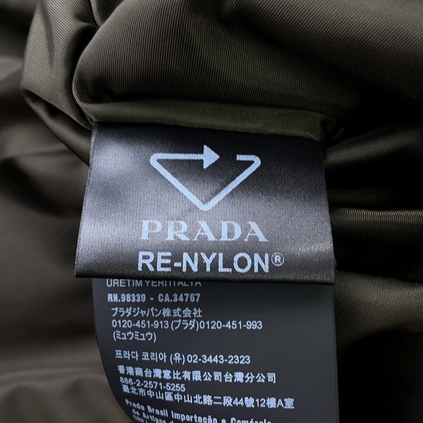プラダ ジャケット リバーシブル シープスキンファー ナイロン スペシャルオーダー レディースサイズ38 PRADA アウター