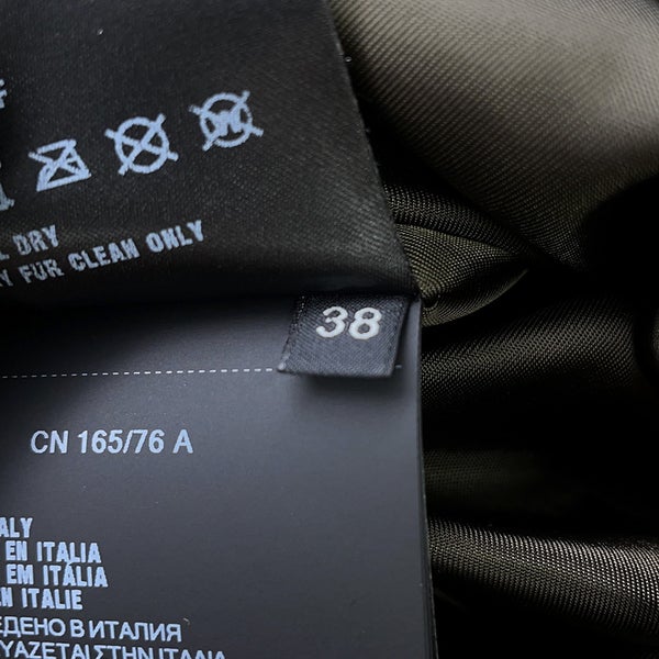 プラダ ジャケット リバーシブル シープスキンファー ナイロン スペシャルオーダー レディースサイズ38 PRADA アウター