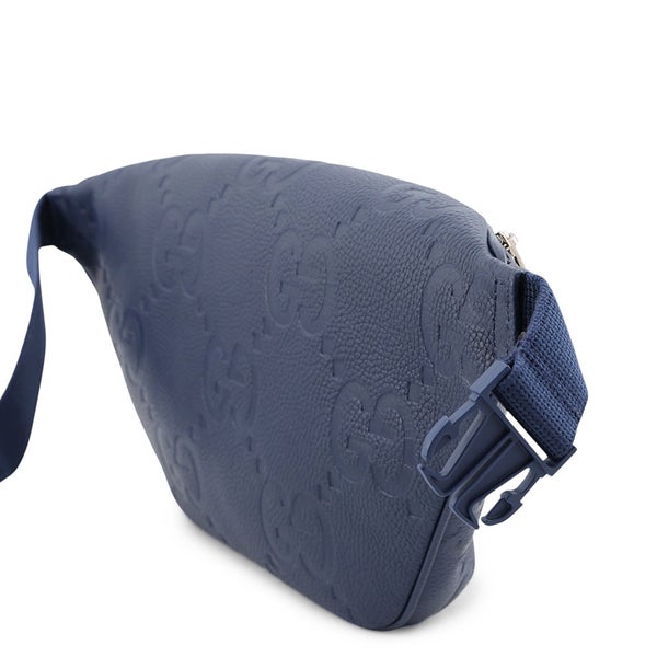 グッチ ボディバッグ ジャンボGG エンボス ウエストバッグ レザー 645093 GUCCI ベルトバッグ アウトレット品