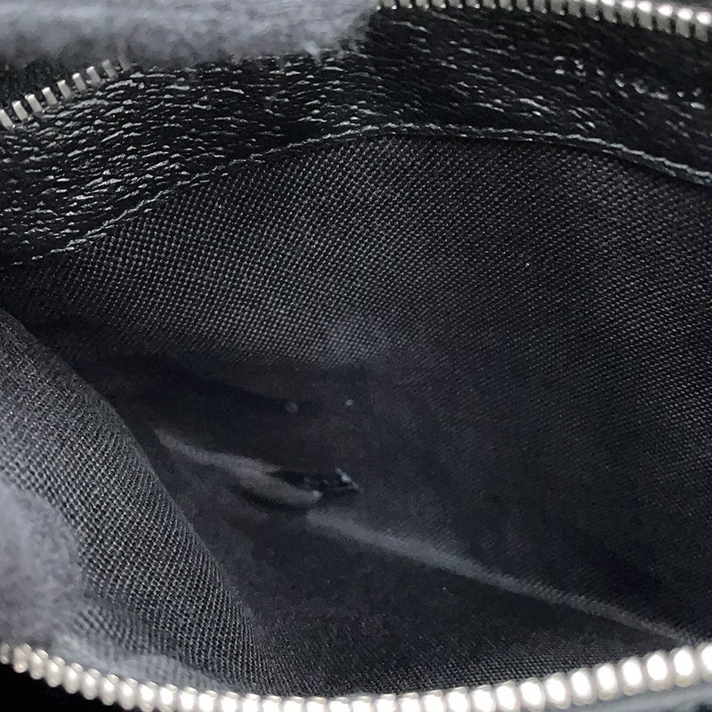 グッチ ショルダーバッグ ジャンボGG メッセンジャーバッグ キャンバス 739668 GUCCI 黒 2wayクラッチ