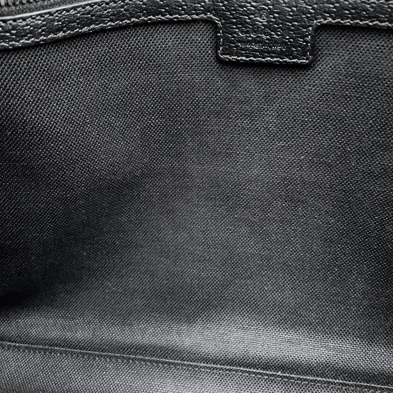 グッチ ショルダーバッグ ジャンボGG メッセンジャーバッグ キャンバス 739668 GUCCI 黒 2wayクラッチ