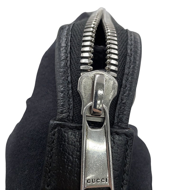 グッチ ショルダーバッグ ジャンボGG メッセンジャーバッグ キャンバス 739668 GUCCI 黒 2wayクラッチ