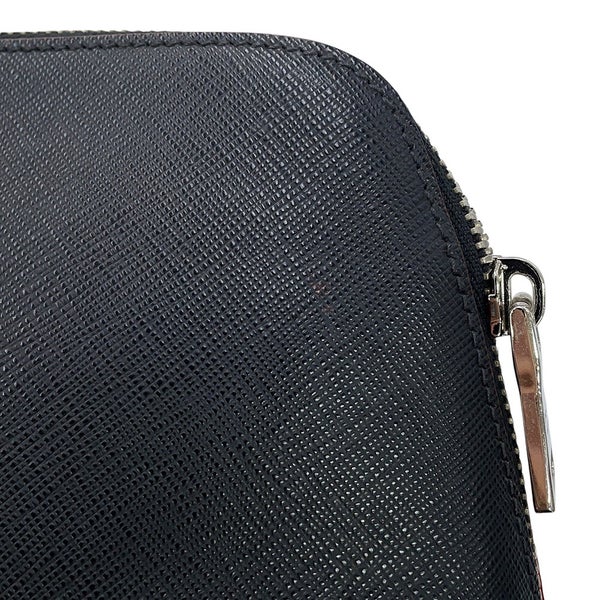 プラダ リュック トライアングルロゴ バックパック サフィアーノレザー 1BZ003 PRADA 2way 黒