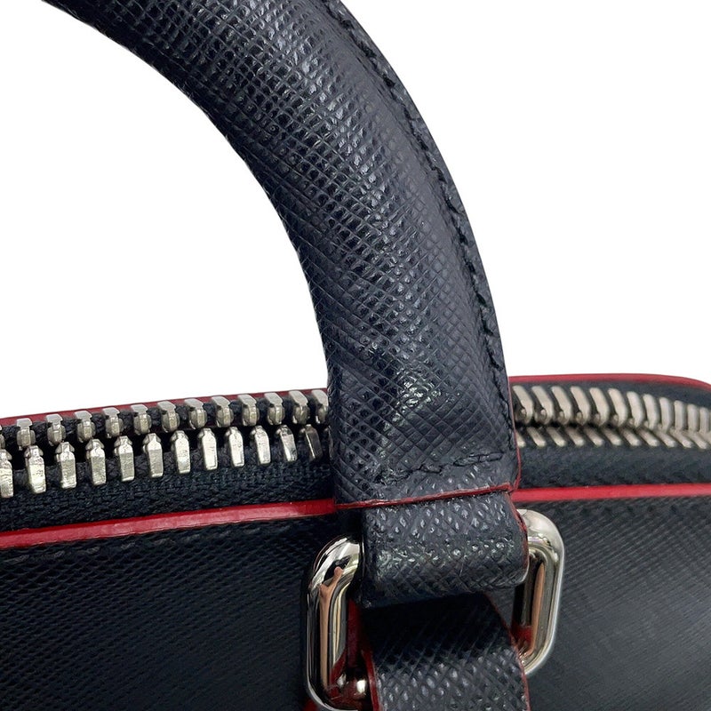 プラダ リュック トライアングルロゴ バックパック サフィアーノレザー 1BZ003 PRADA 2way 黒