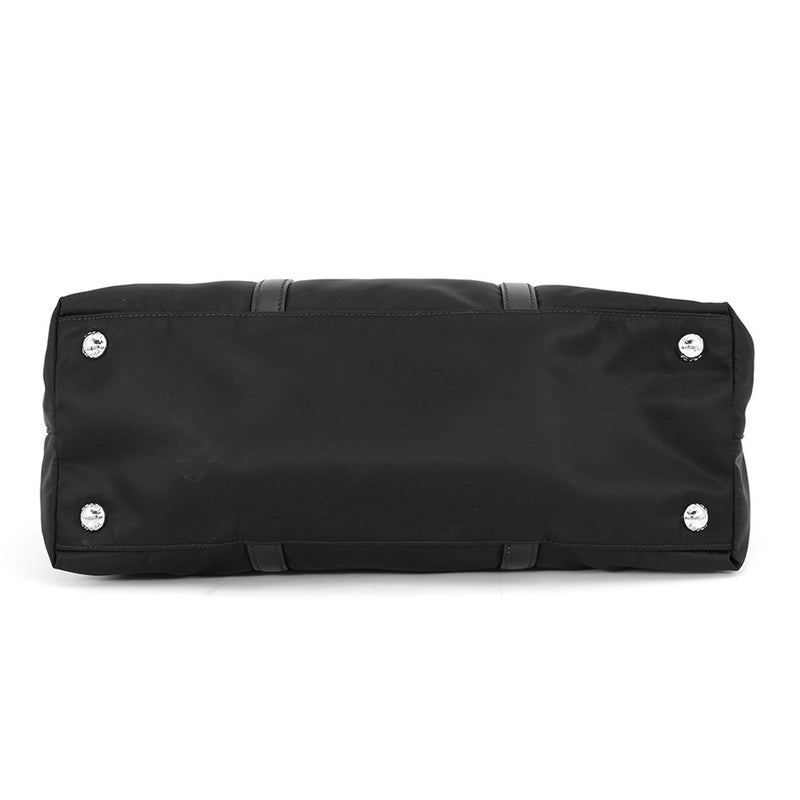 プラダ トートバッグ トライアングルロゴ ナイロン レザー B2879N PRADA 2way 黒