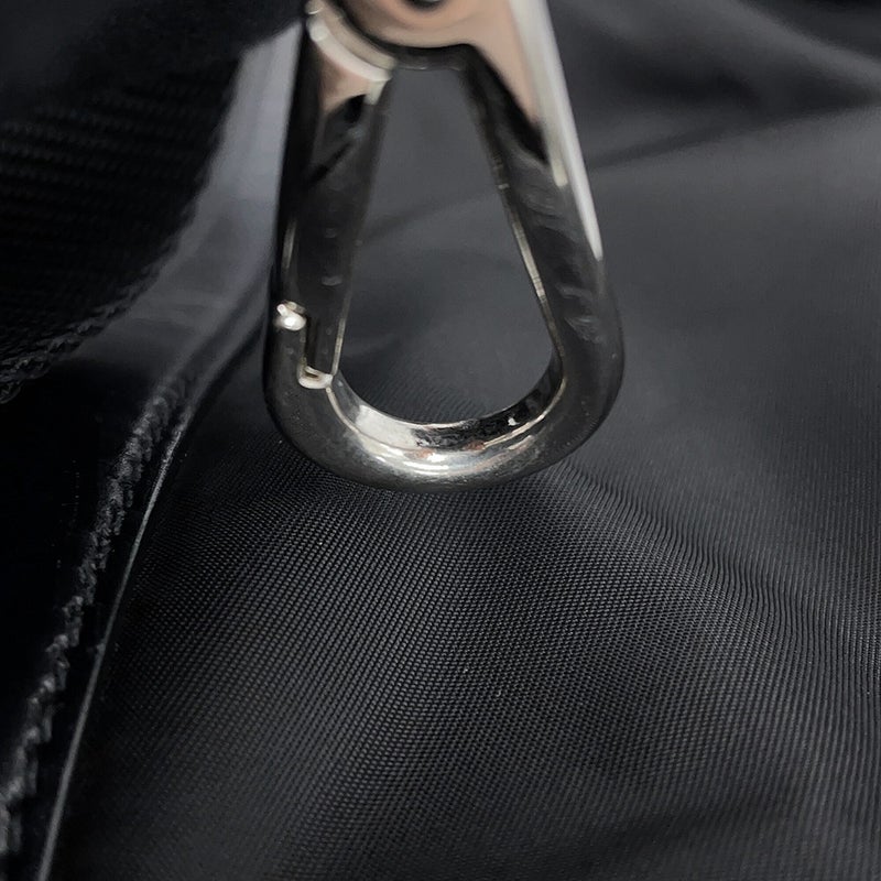プラダ トートバッグ トライアングルロゴ ナイロン レザー B2879N PRADA 2way 黒