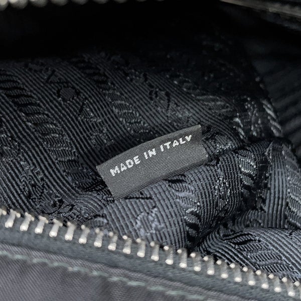 プラダ トートバッグ トライアングルロゴ ナイロン レザー B2879N PRADA 2way 黒