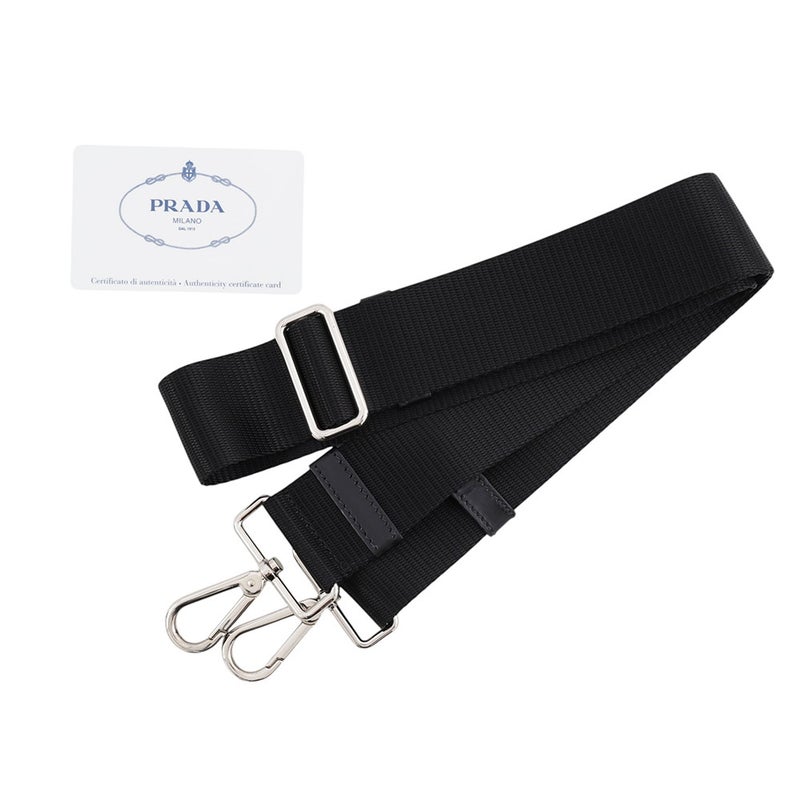 プラダ トートバッグ トライアングルロゴ ナイロン レザー B2879N PRADA 2way 黒