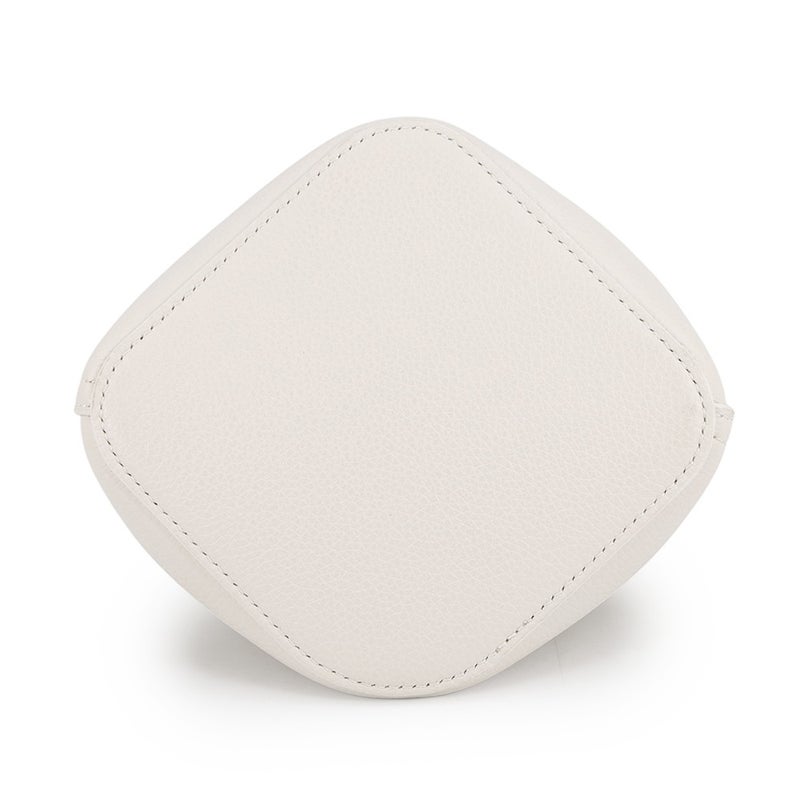 ロエベ ハンドバッグ ぺブルバゲット ミニ レザー AANBBBMX02 LOEWE 2way 白