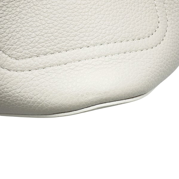 ロエベ ハンドバッグ ぺブルバゲット ミニ レザー AANBBBMX02 LOEWE 2way 白