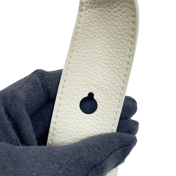 ロエベ ハンドバッグ ぺブルバゲット ミニ レザー AANBBBMX02 LOEWE 2way 白