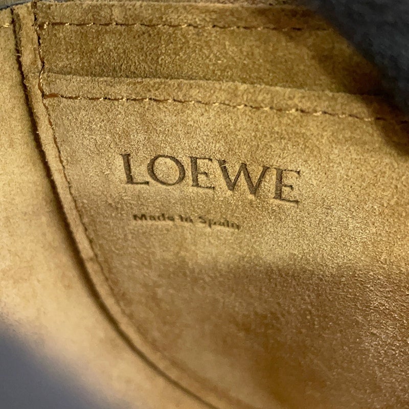ロエべ ショルダーバッグ ゲート デュアル ミニ レザー A650N46X13 LOEWE 黒