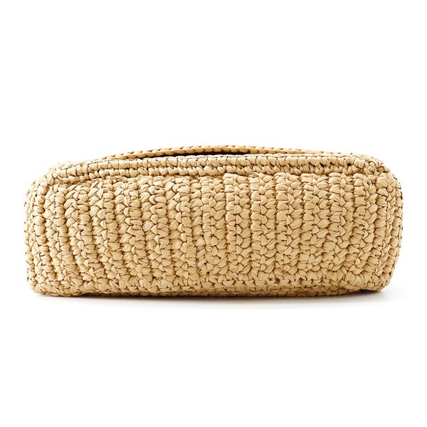 サンローランパリ チェーンショルダーバッグ ニキ ラフィア/レザー 620329 SAINT LAURENT PARIS