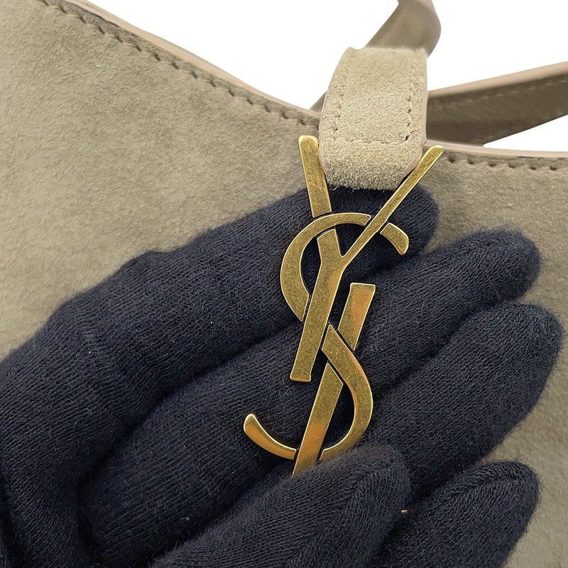 サンローランパリ ショルダーバッグ LE 5 A 7 ミニ バーティカル スエード 735214 SAINT LAURENT PARIS