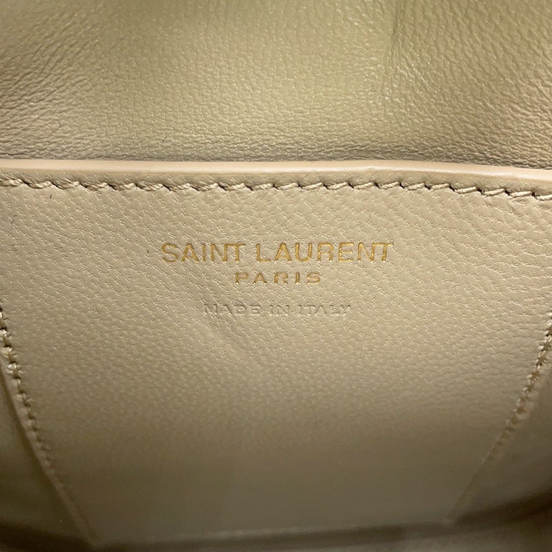 サンローランパリ ショルダーバッグ LE 5 A 7 ミニ バーティカル スエード 735214 SAINT LAURENT PARIS