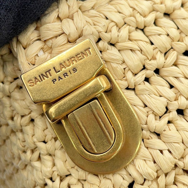 サンローランパリ ショルダーバッグ ル・ラフィア クロスボディバッグ ラフィア 667490 SAINT LAURENT PARIS